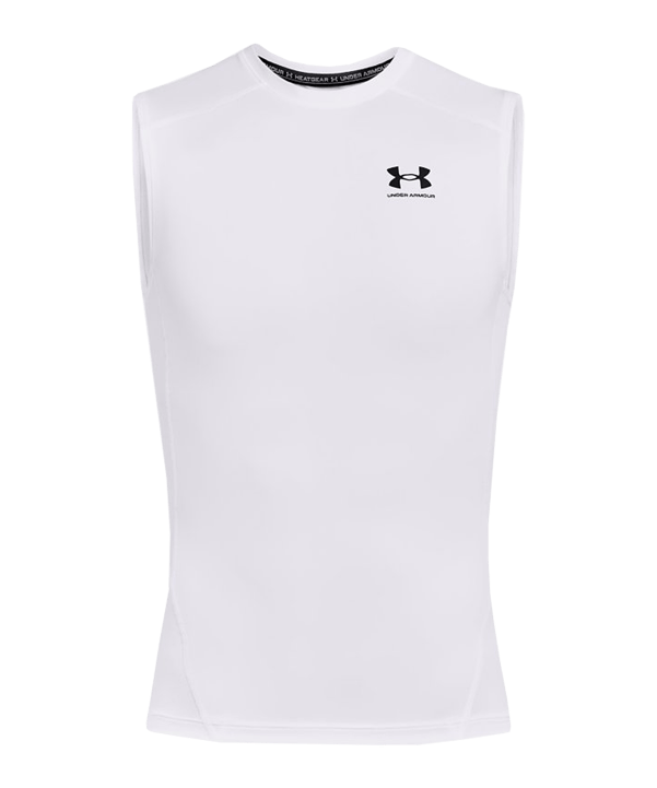 Under Armour HG Compression Tanktop Weiss F100