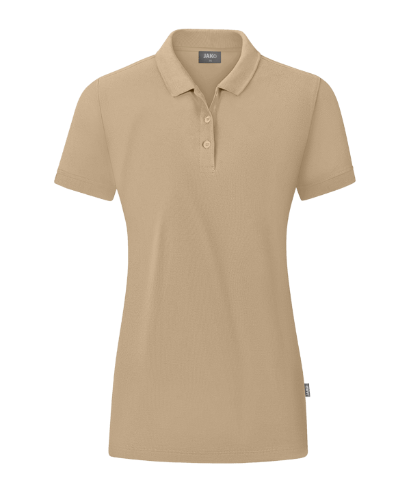 Jako Organic Polo Shirt Damen Braun F380