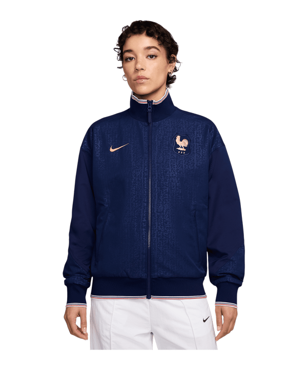 Nike France Strike Anthem Jacke Damen Blau F492
