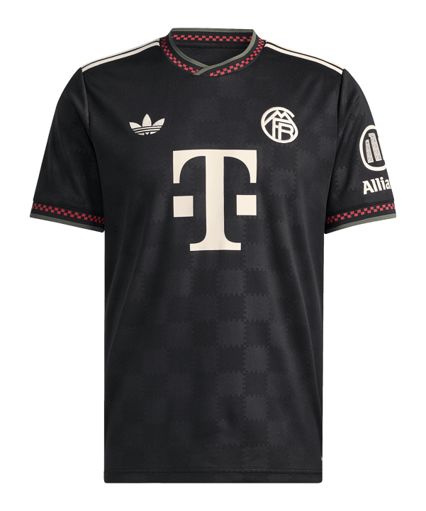 adidas FC Bayern München Trikot 3rd 2025/2026 Schwarz