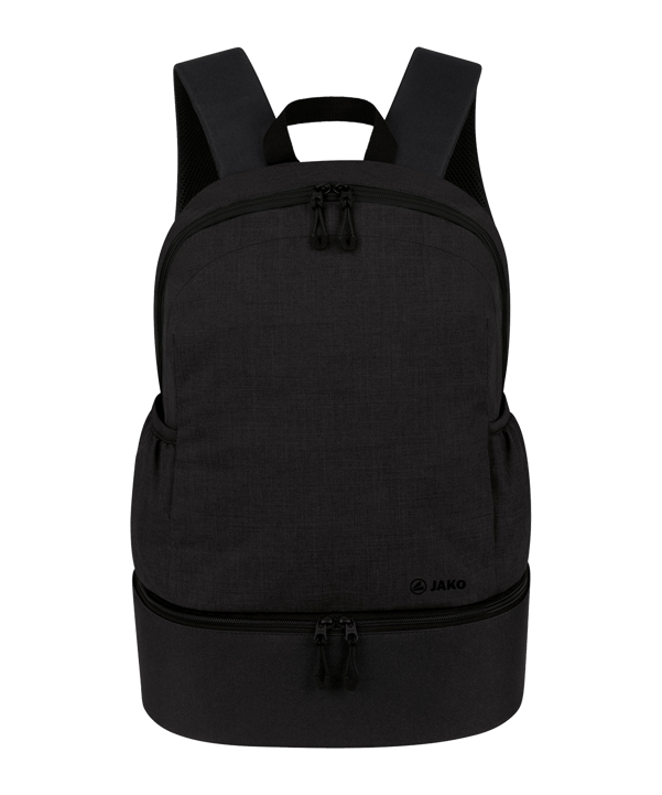 JAKO Challenge Rucksack mit Bodenfach Schwarz F500