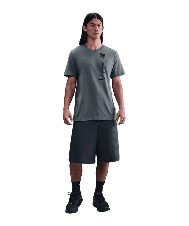 Nike Atletico Madrid Football T-Shirt Grau F084