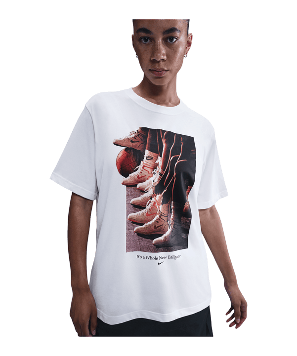 Nike Dri-Fit Basketball T-Shirt Damen Weiß F100