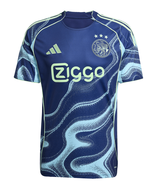 adidas Ajax Amsterdam Trikot Away 2025/2026 Blau