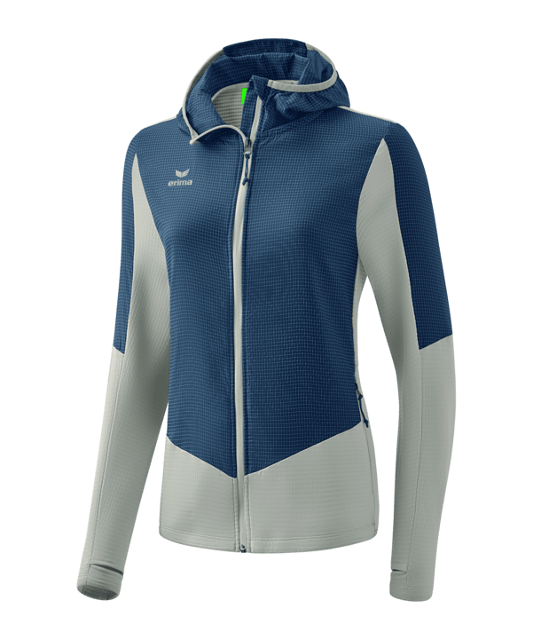 Erima Hybrid Lite Jacke Damen Beige Blau
