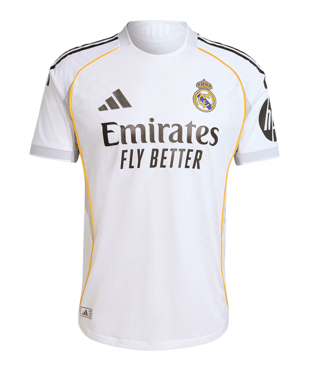 adidas Real Madrid Authentic Trikot Home 2025/2026 Weiß