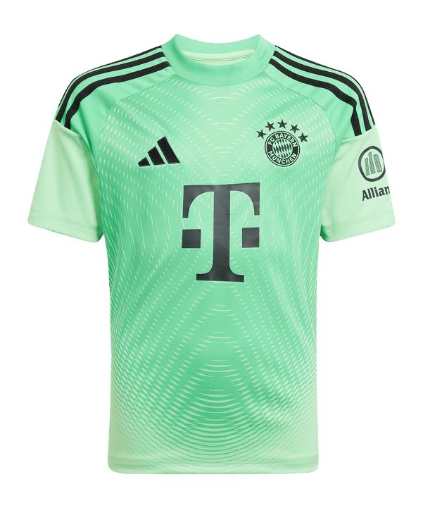adidas FC Bayern München Torwarttrikot 2025/2026 Kids Grün