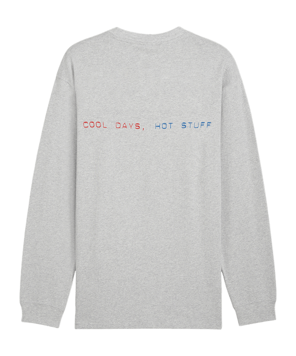 PUMA Graphics Cool Day Hot Stuff T-Shirt Grau F04