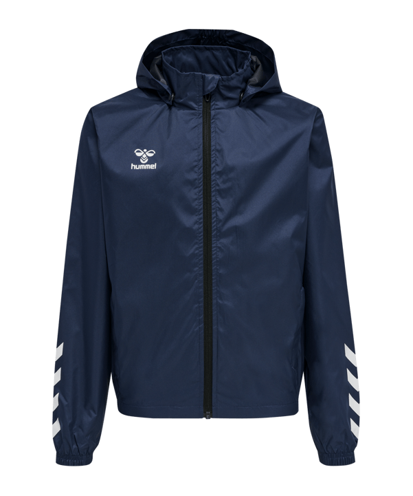 Hummel hmlCORE XK Spray Jacke Kids Blau F7026