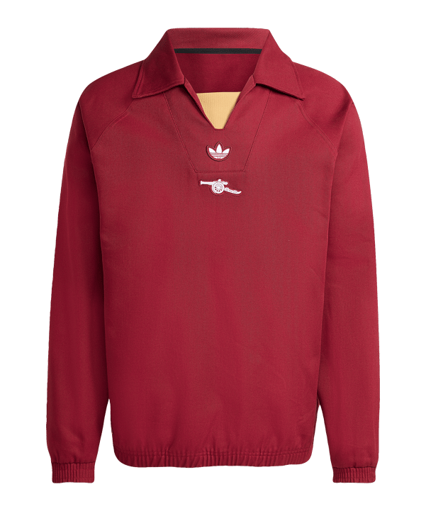 adidas FC Arsenal London Icon Drill Sweatshirt Rot