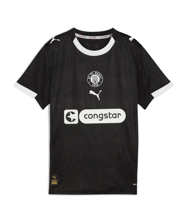 PUMA FC St. Pauli Trikot 3rd 2025/2026 Kids Schwarz F03