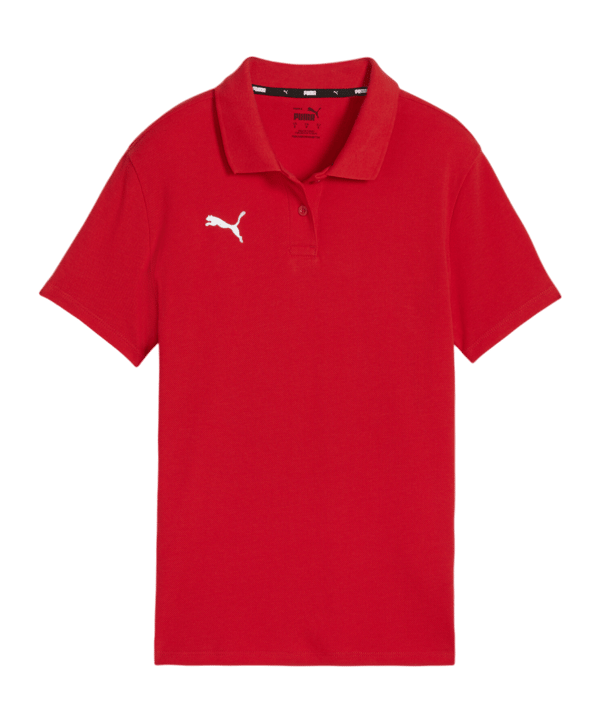 PUMA teamGOAL Casuals Poloshirt Damen Rot F01