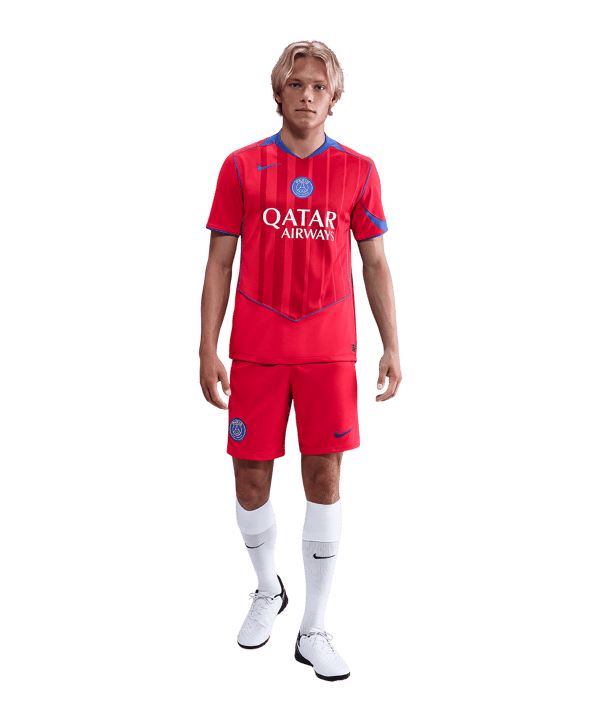 Nike Paris Saint-Germain Short 3rd 2025/2026 Rot F679