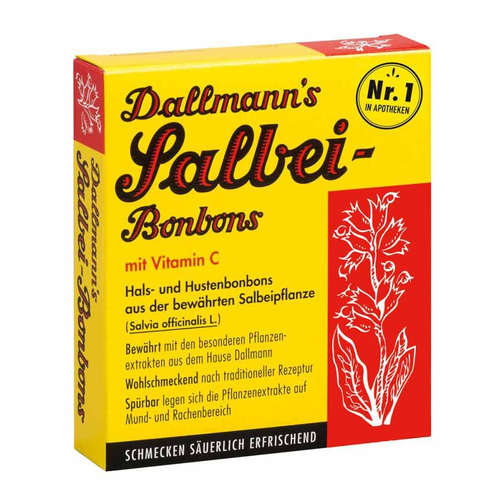 Dallmann's Salbeibonbons mit Vitamin C .