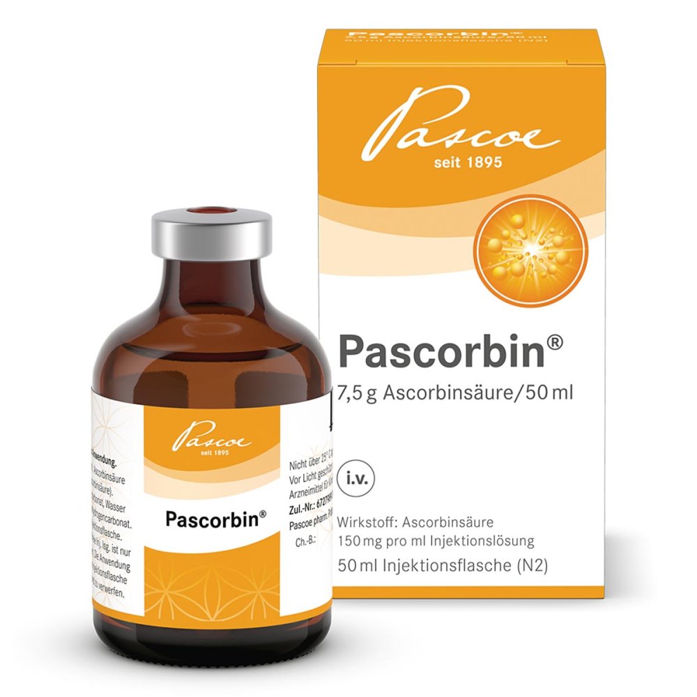 Pascorbin 7,5 g Vitamin-C-Hochdosis-Infusion
