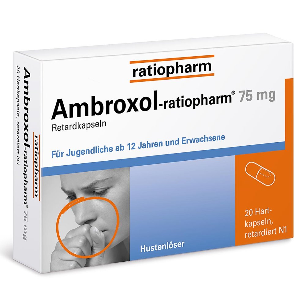 Ambroxol-ratiopharmÂ® 75 mg HustenlÃ¶ser Retardkapseln