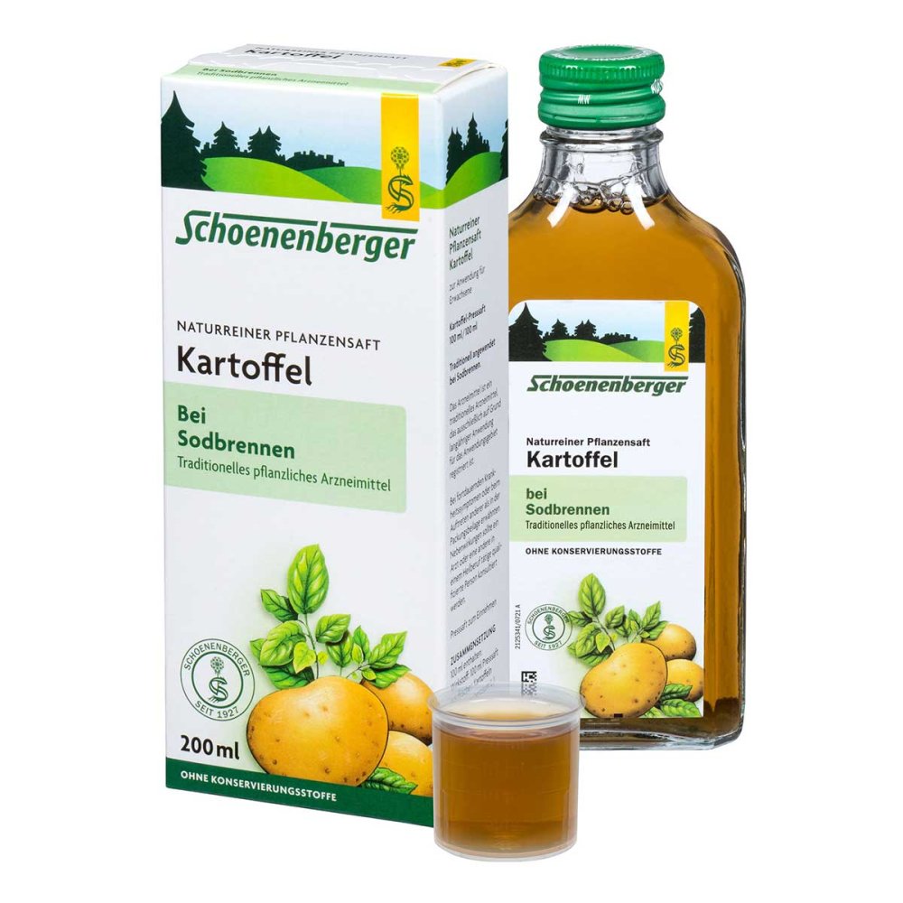 Schoenenberger Naturreiner Heilpflanzensaft Kartoffel