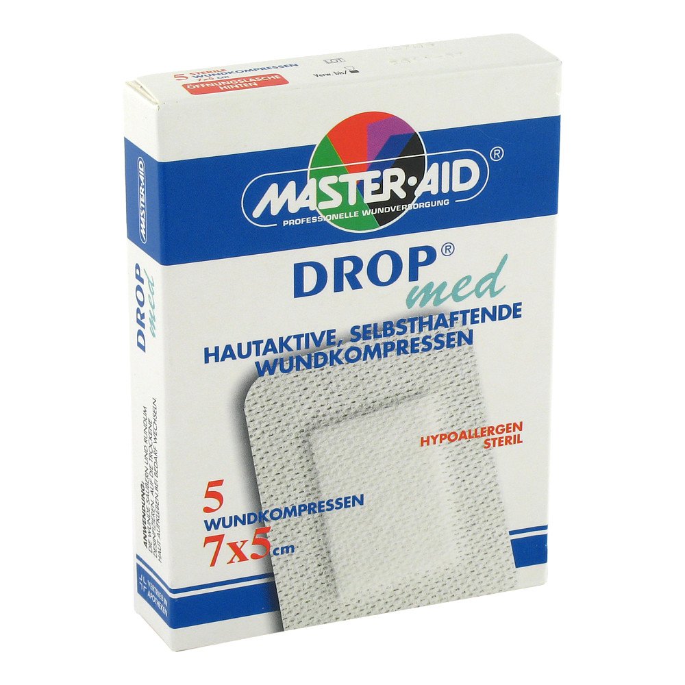 Drop med 5x7 cm Wundverband steril Master Aid