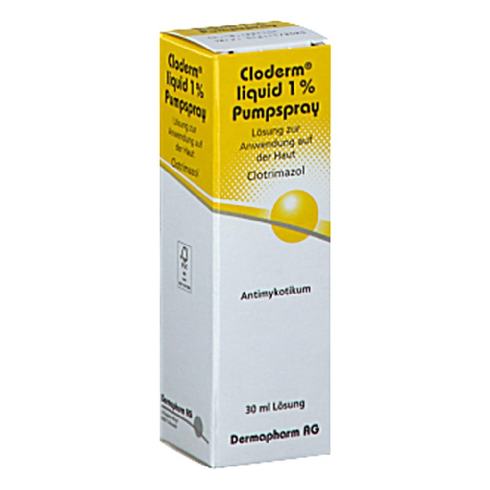 Cloderm liquid 1% Pumpspray