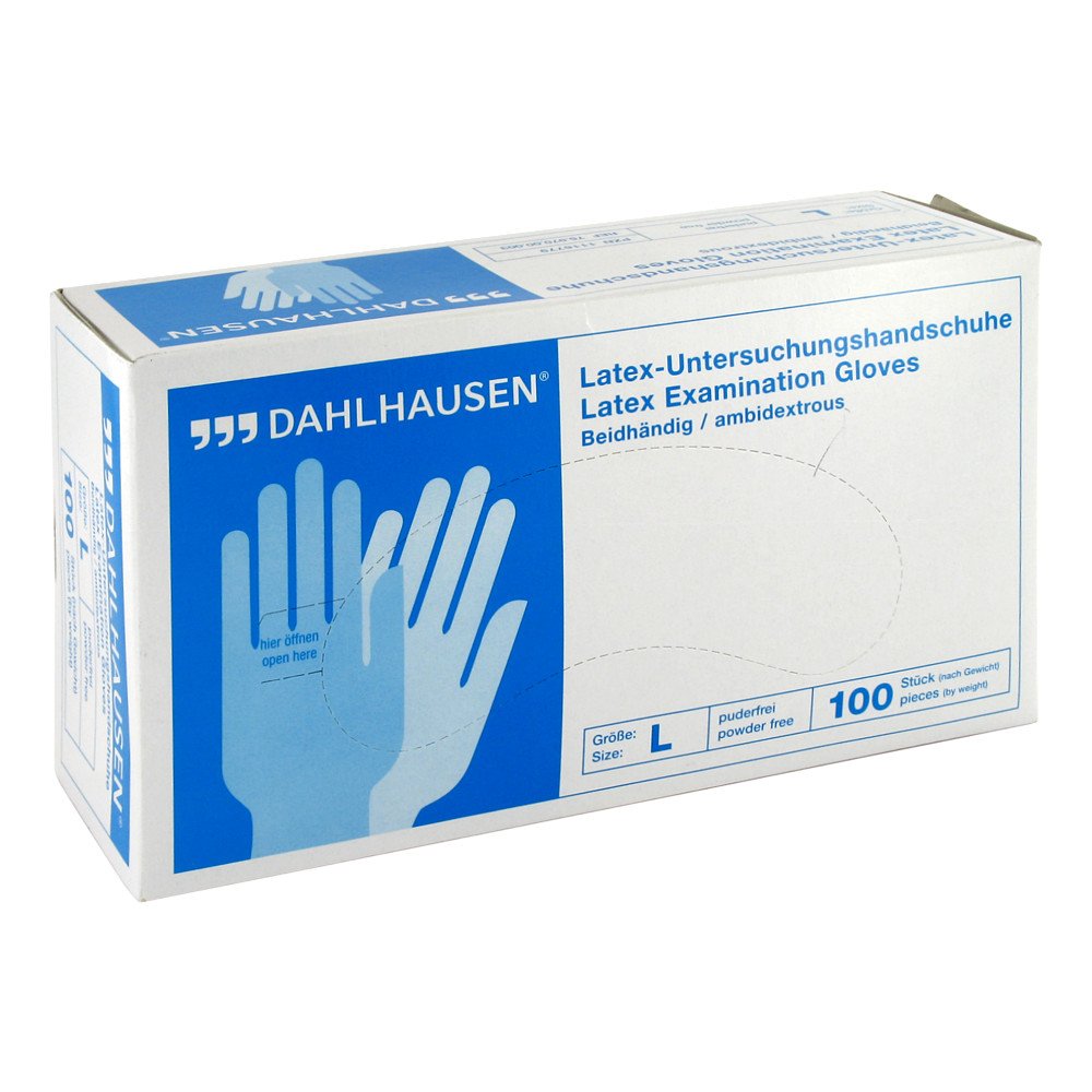 Handschuhe Latex ungepudert GrÃ¶Ãe l