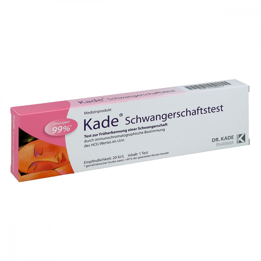 Kade Schwangerschaftstest