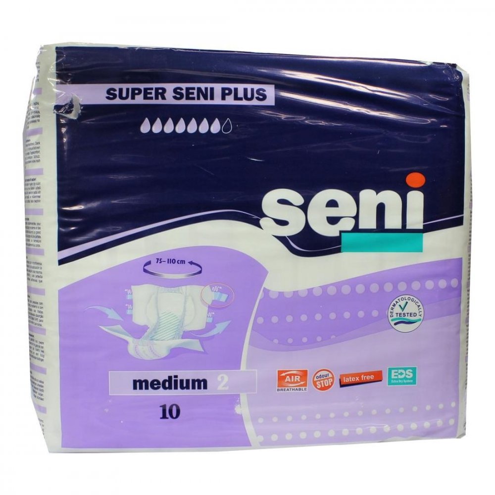 Super Seni GröÃe 2 medium plus Windeln Nacht für Erwachsene