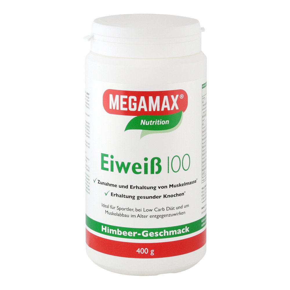 Eiweiss 100 Himbeer Quark Megamax Pulver