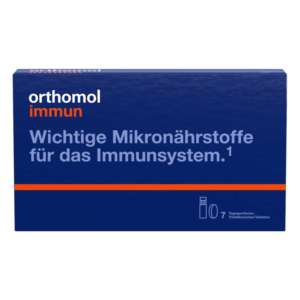 Orthomol Immun Trinkfläschchen/Tabletten