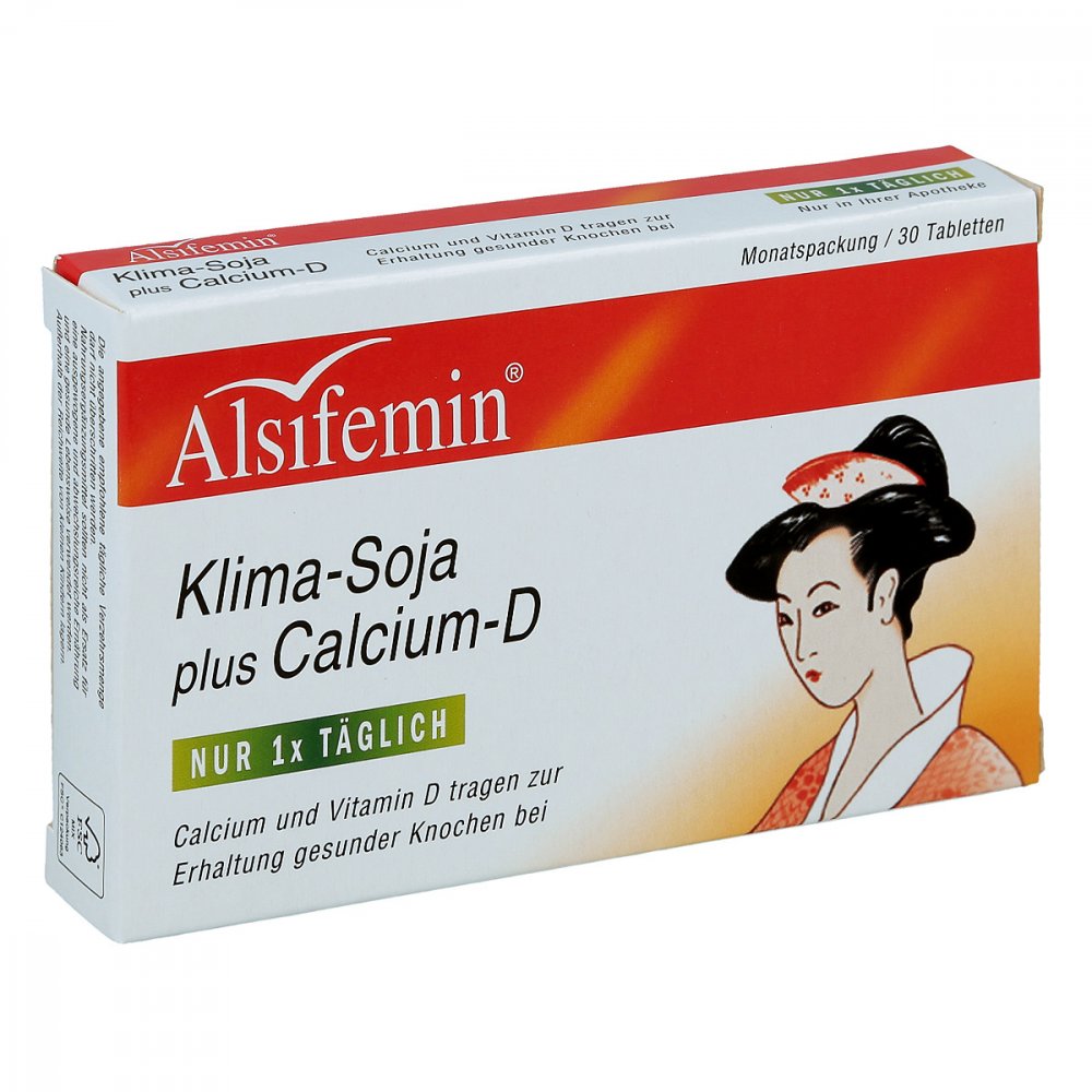 Alsifemin Klima Soja + Calcium + Vitamin D Tabletten