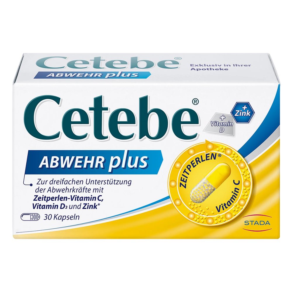CETEBE Abwehr plus Mit Vitamin C, D und Zink