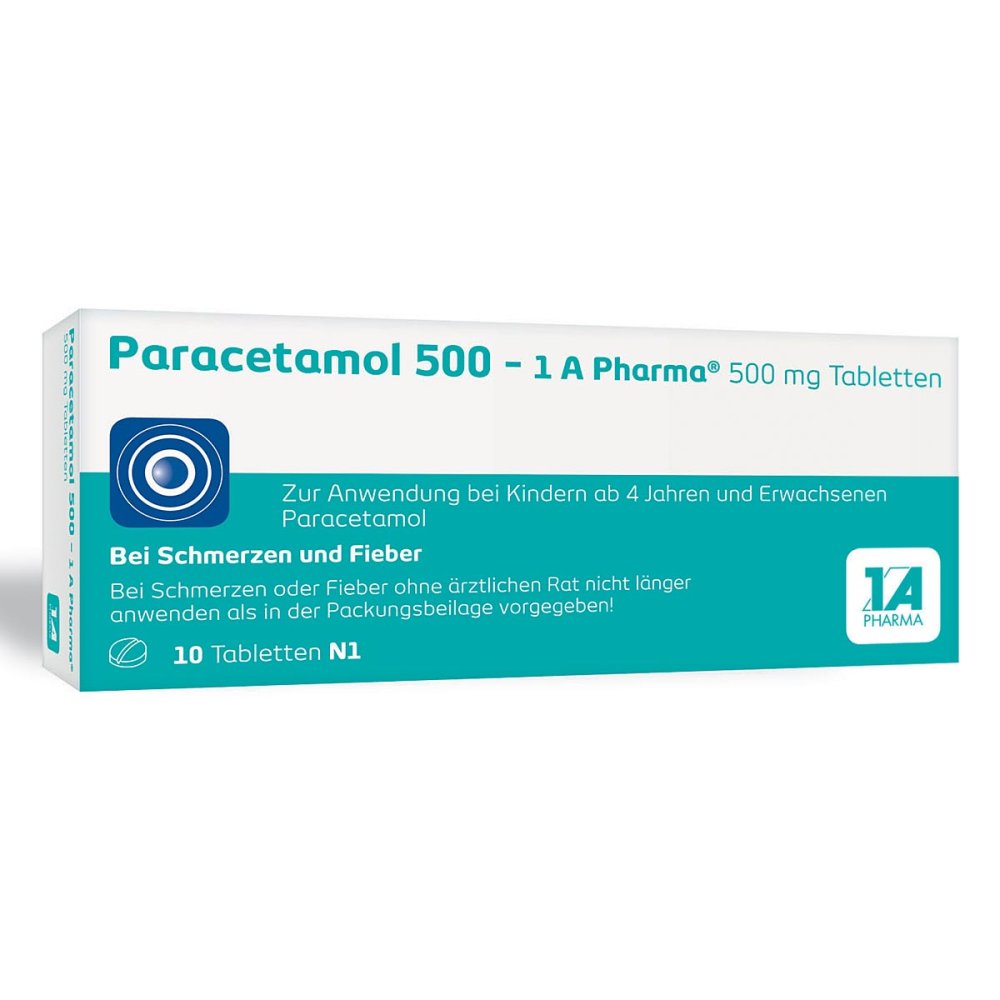 Paracetamol 500-1A Pharma