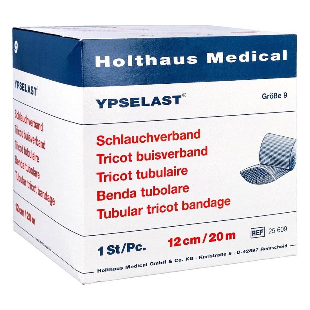 Schlauchverband Ypselast GrÃ¶Ãe 9 20 m weiss