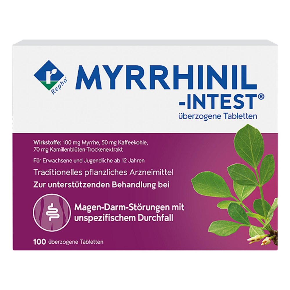 MYRRHINIL-INTEST - Magen-Darm-StÃ¶rung mit Durchfall