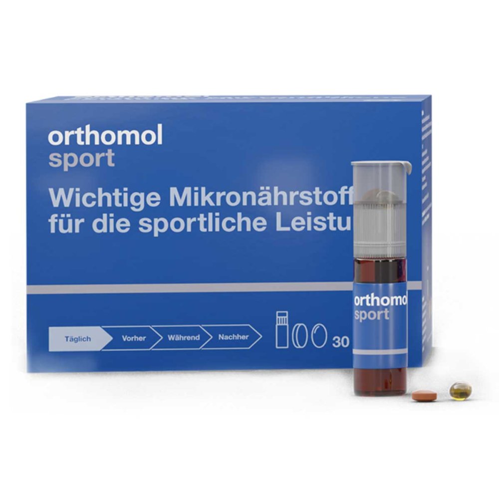 Orthomol Sport TrinkflÃ¤schchen/Tablette/Kapseln