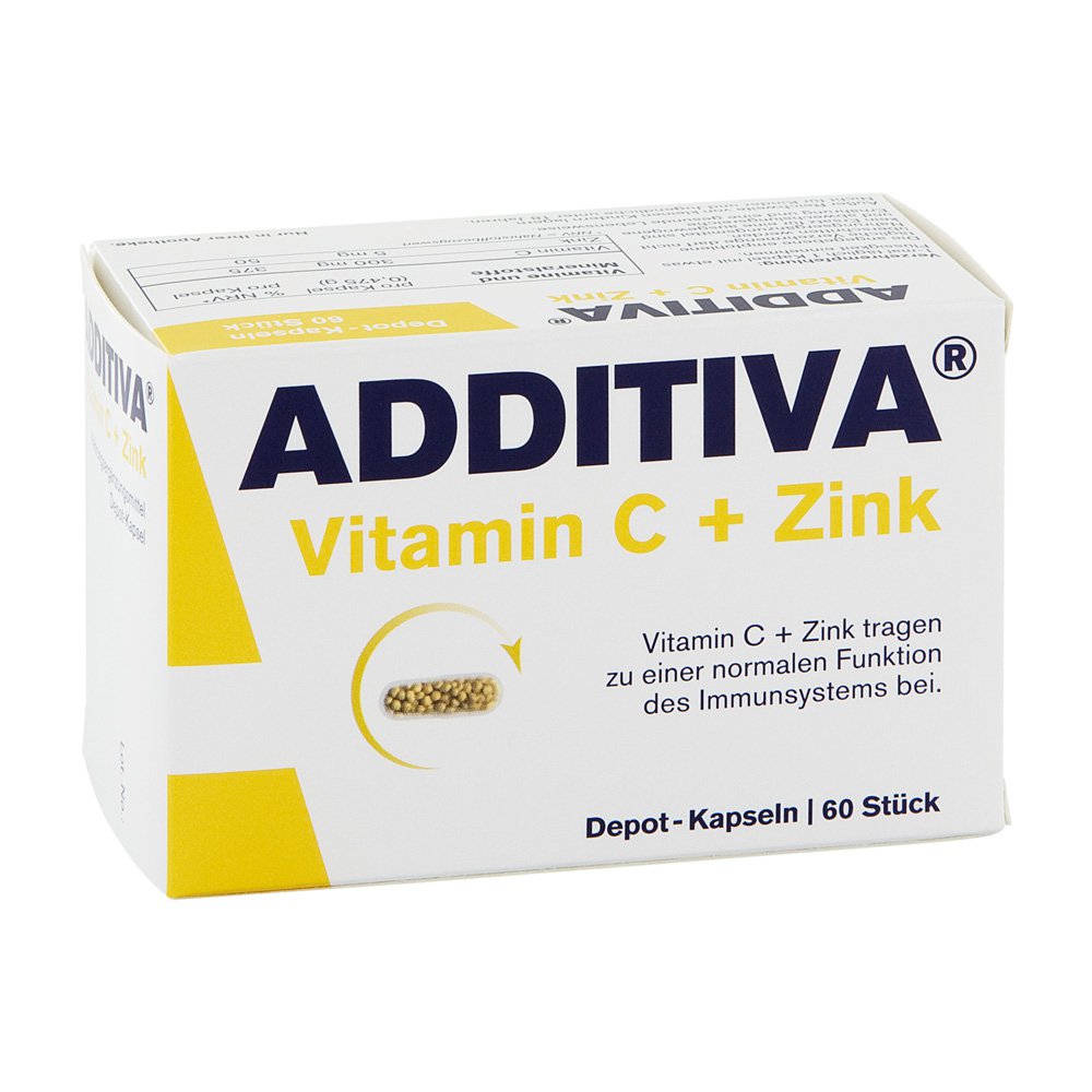 Additiva Vitamin C Depot 300 mg Kapseln