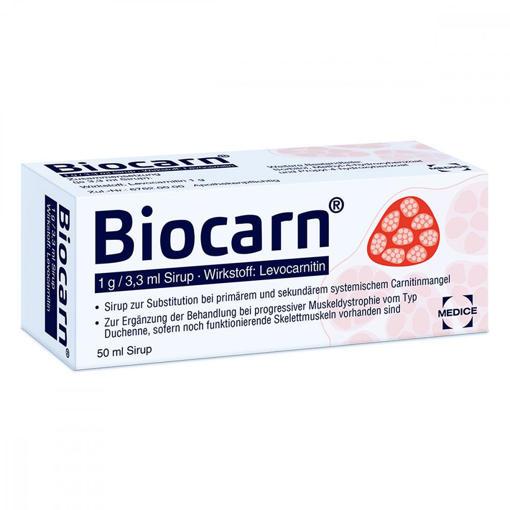Biocarn Sirup bei Carnitinmangel - stÃ¤rkt das Herz