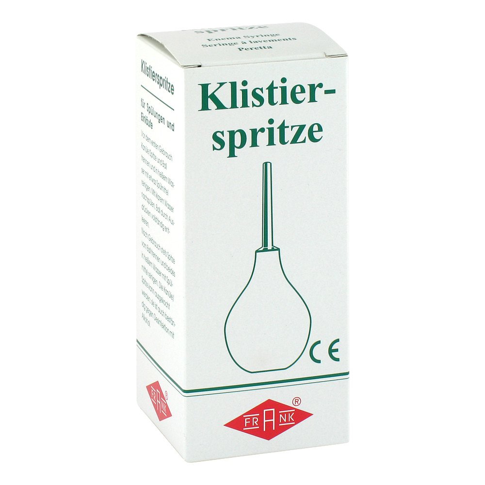 Klistierspritze GrÃ¶Ãe 1 birnf. mit KanÃ¼le 80 g