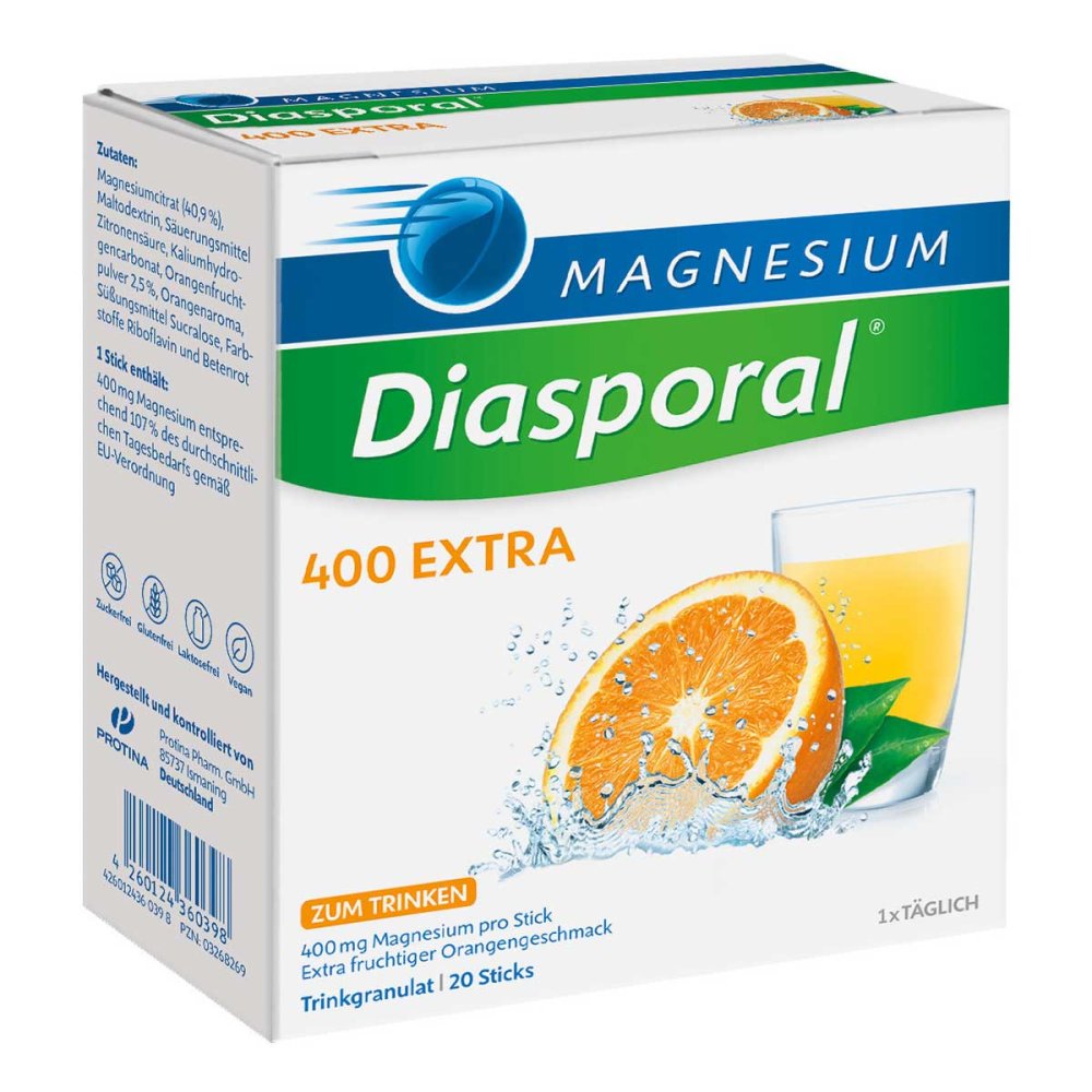 Magnesium Diasporal 400 Extra Trinkgranulat