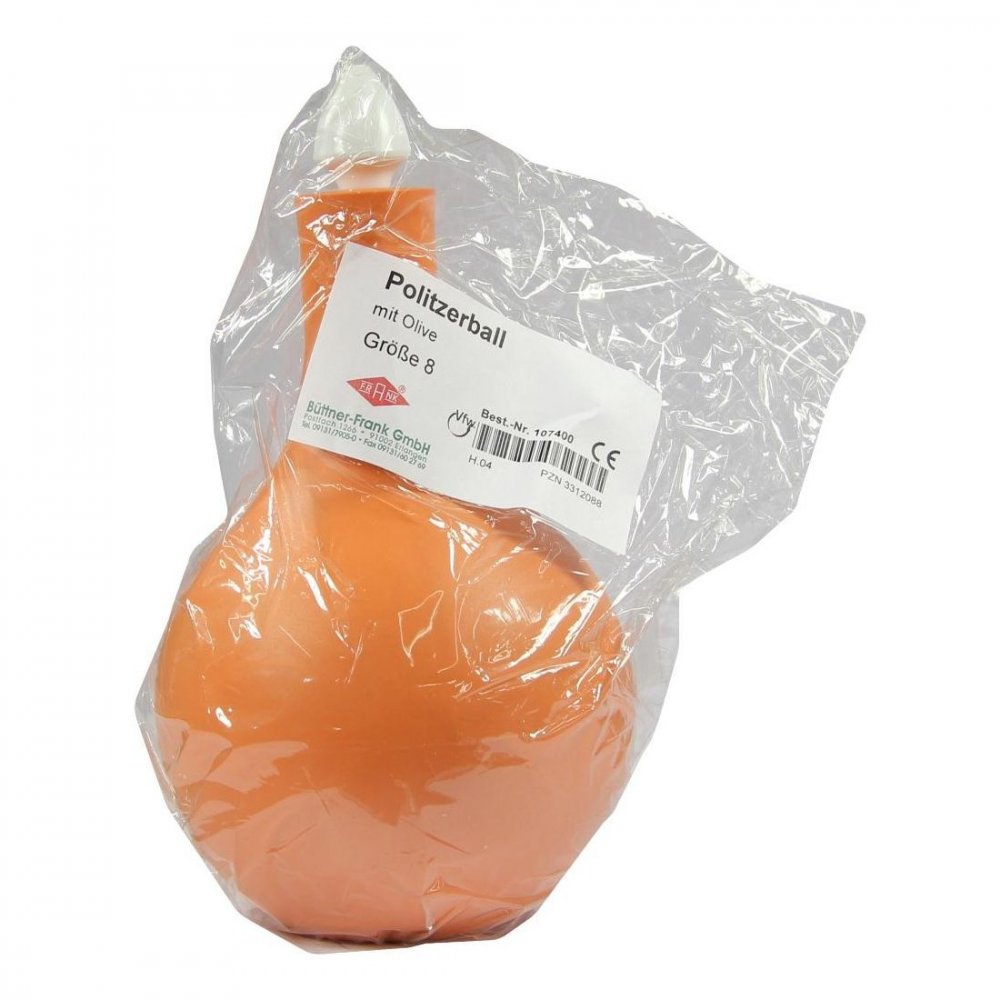 Politzerball GrÃ¶Ãe 8 mit Olive