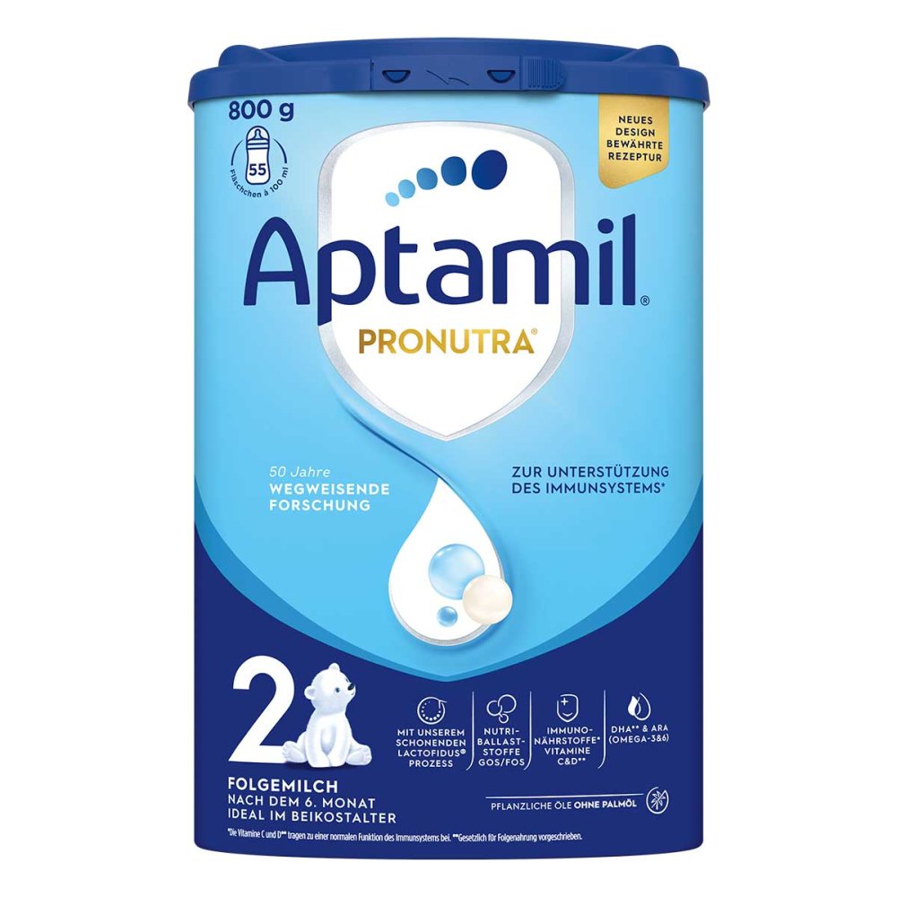 Aptamil Pronutra 2 Folgemilch ab dem 6. Monat