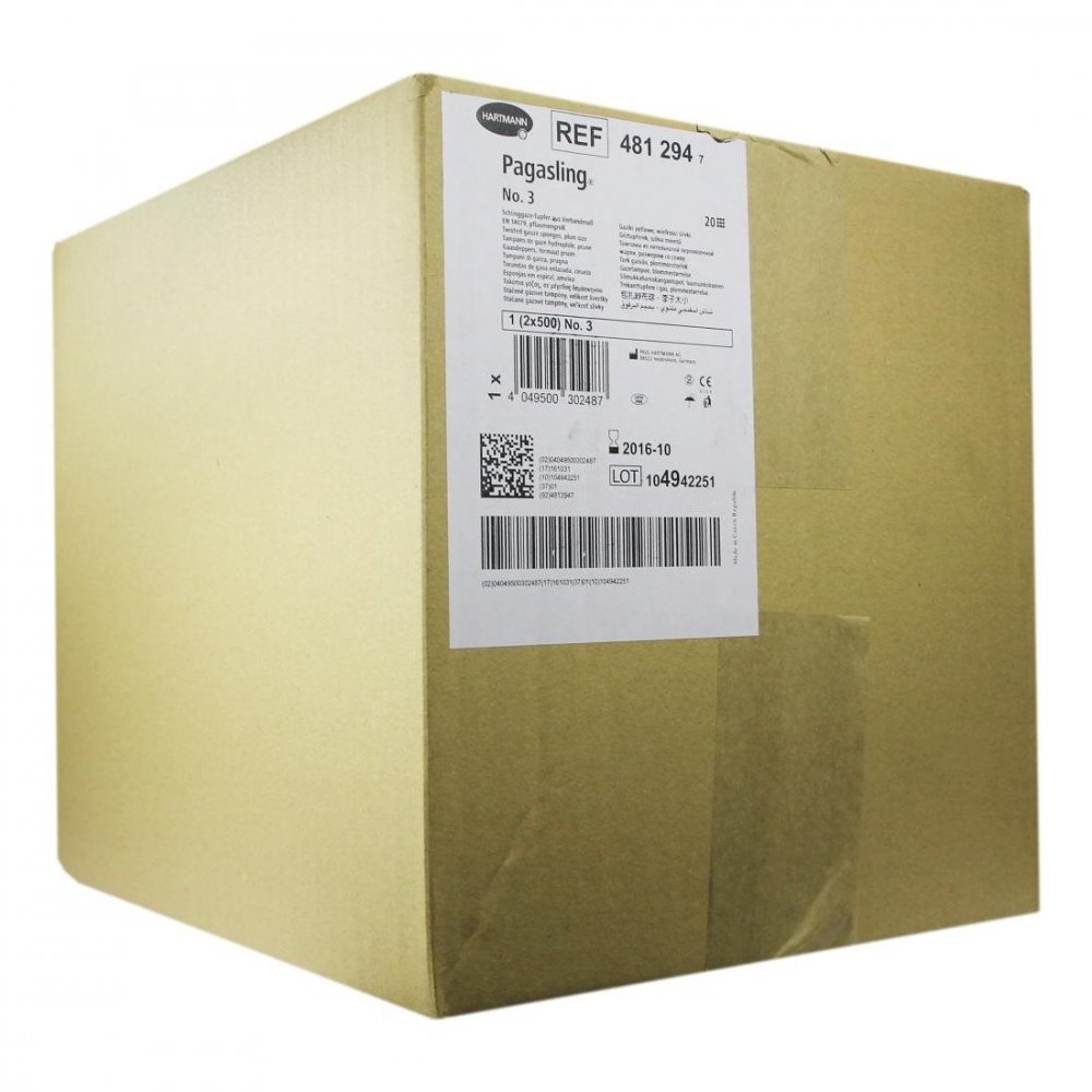 Pagasling Mulltupfer Unsteril GrÃ¶Ãe 3 PflaumengroÃ