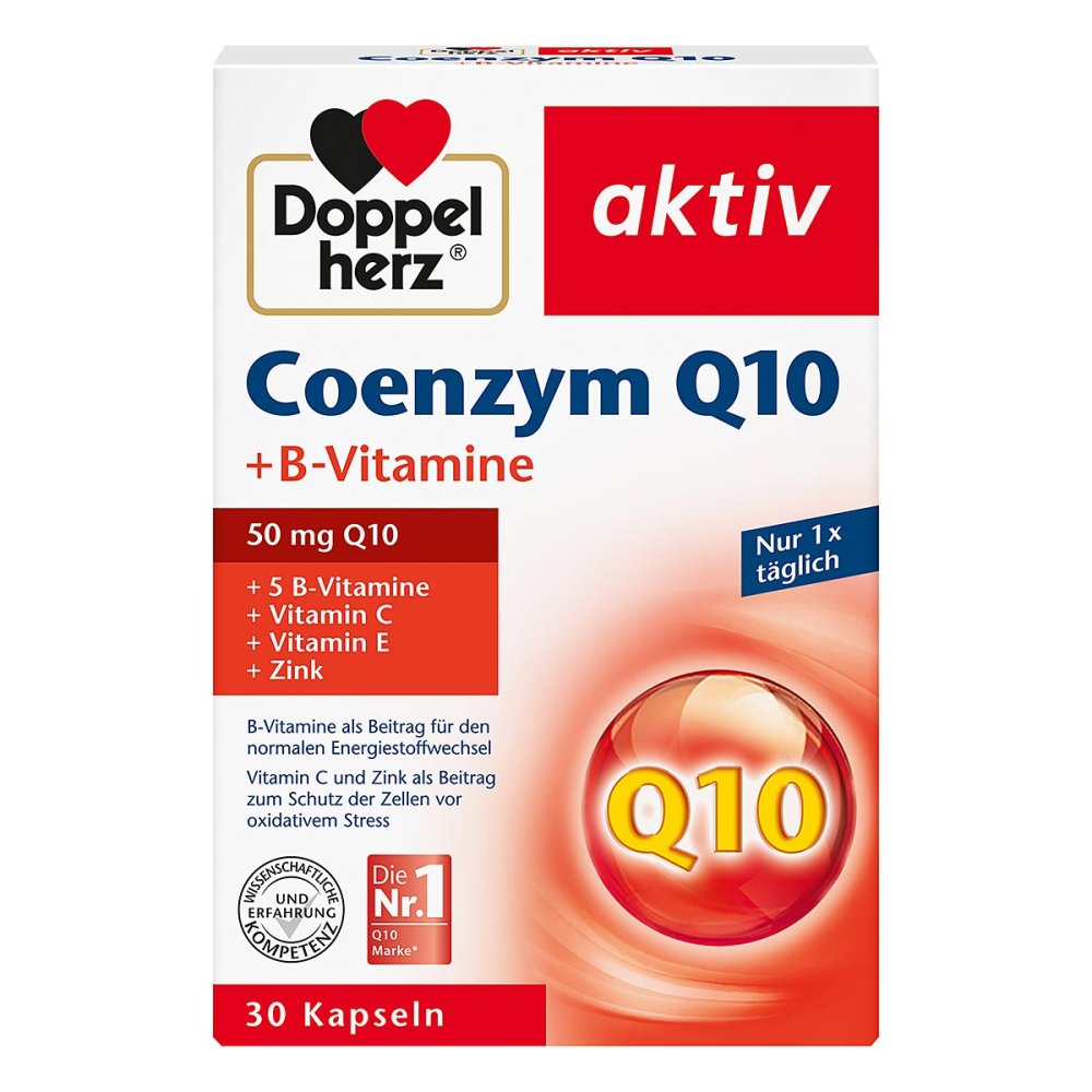 Doppelherz aktiv Coenzym Q10 + B-Vitamine Kapseln