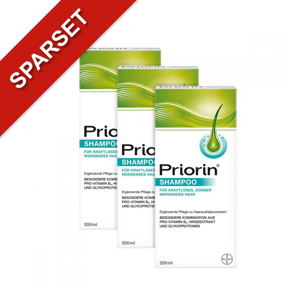 Priorin Shampoo - ergÃ¤nzende Pflege fÃ¼r kraftloses Haar