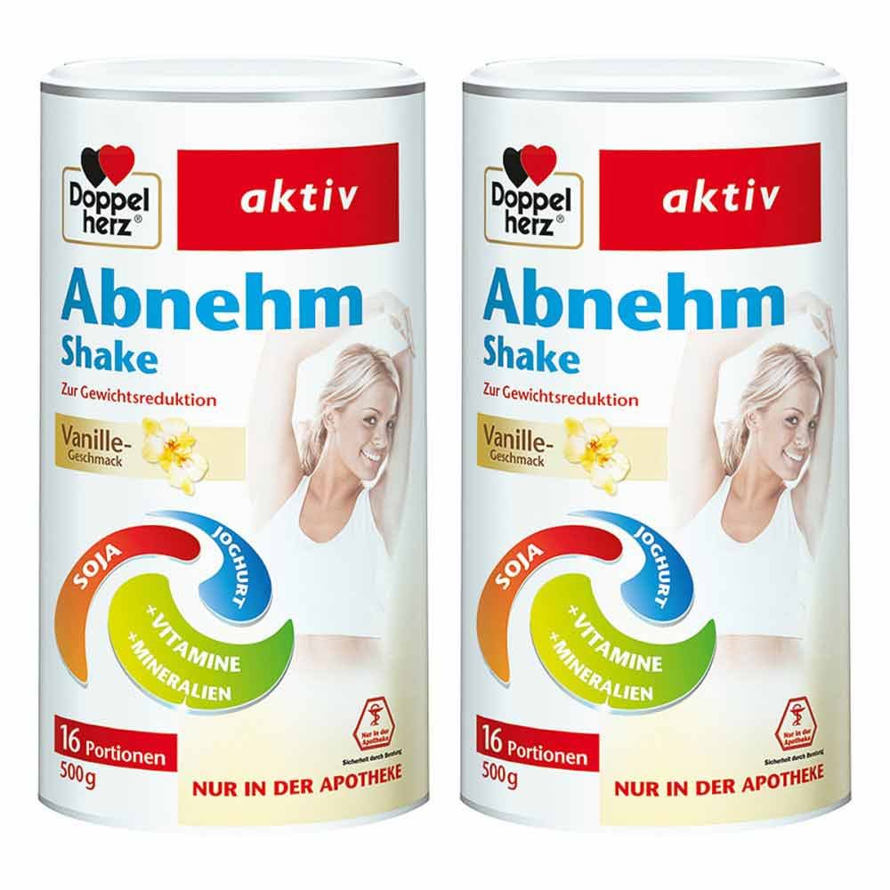 Doppelherz Abnehm Shake Vanille 2er Paket