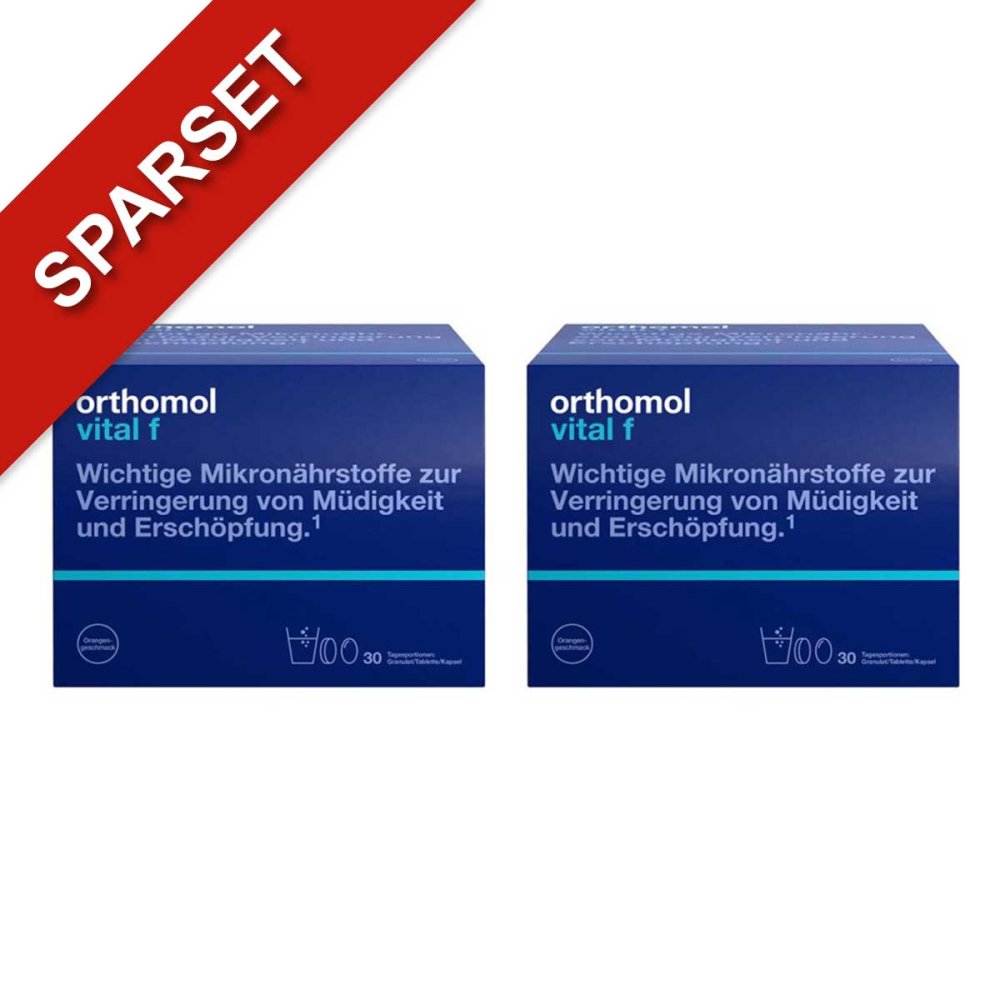 Orthomol Vital f Granulat/Tablette/Kapsel Orange 30er-Packung