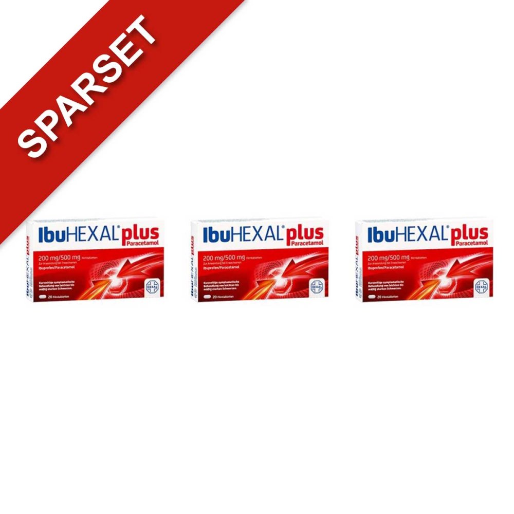 Ibuhexal Plus Paracetamol 200 Mg/500 Mg Filmtabletten