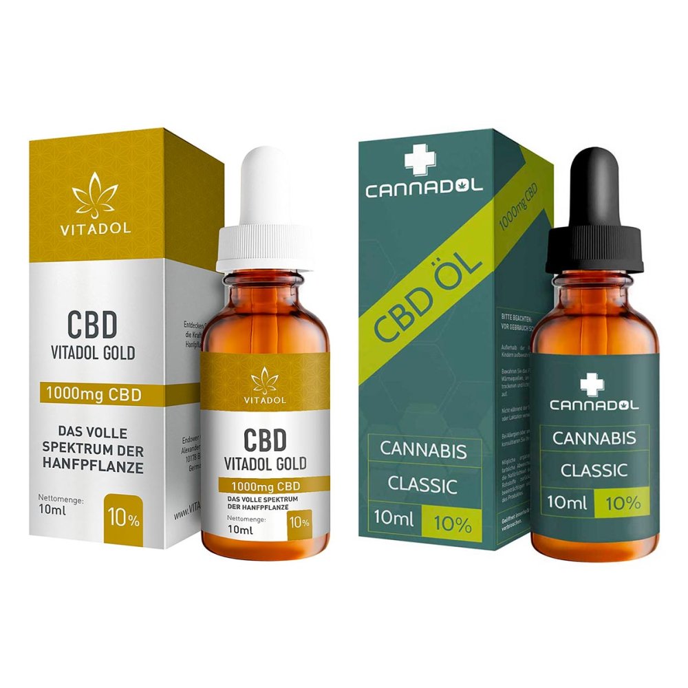 Vitadol Gold 10% Cbd Ãl + Cbd 10% Bio Cannadol Hanfextrakt Class