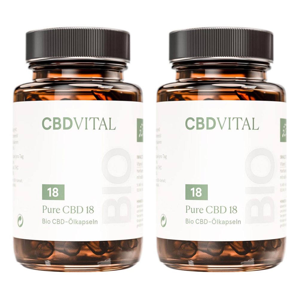 Pure CBD 18 CBD VITAL Kapseln
