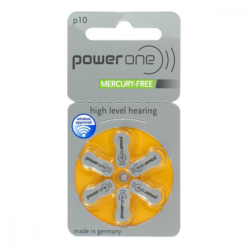 Batterien HÃ¶r Powerone 10
