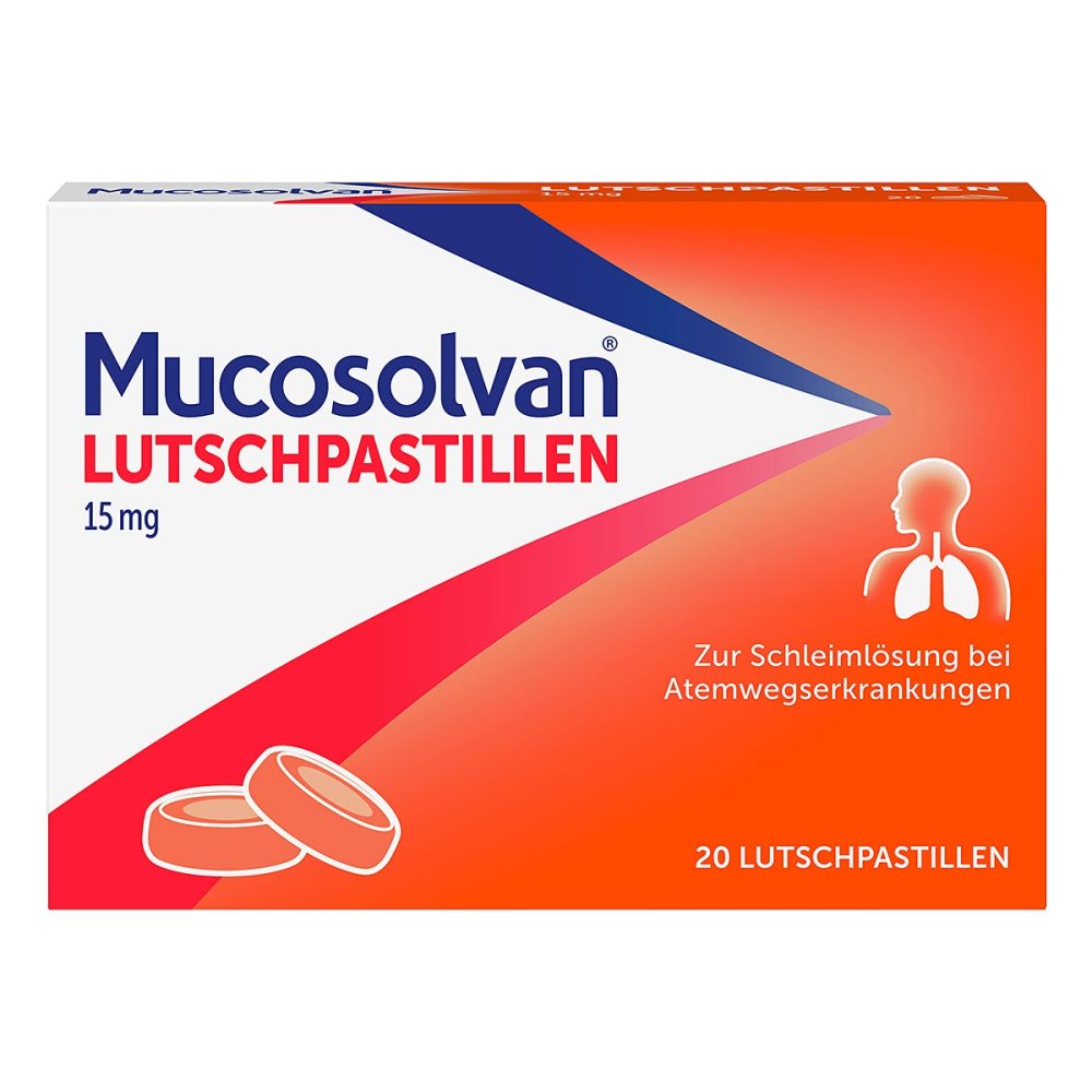 Mucosolvan Lutschpastillen, Hustenlöser Ambroxol